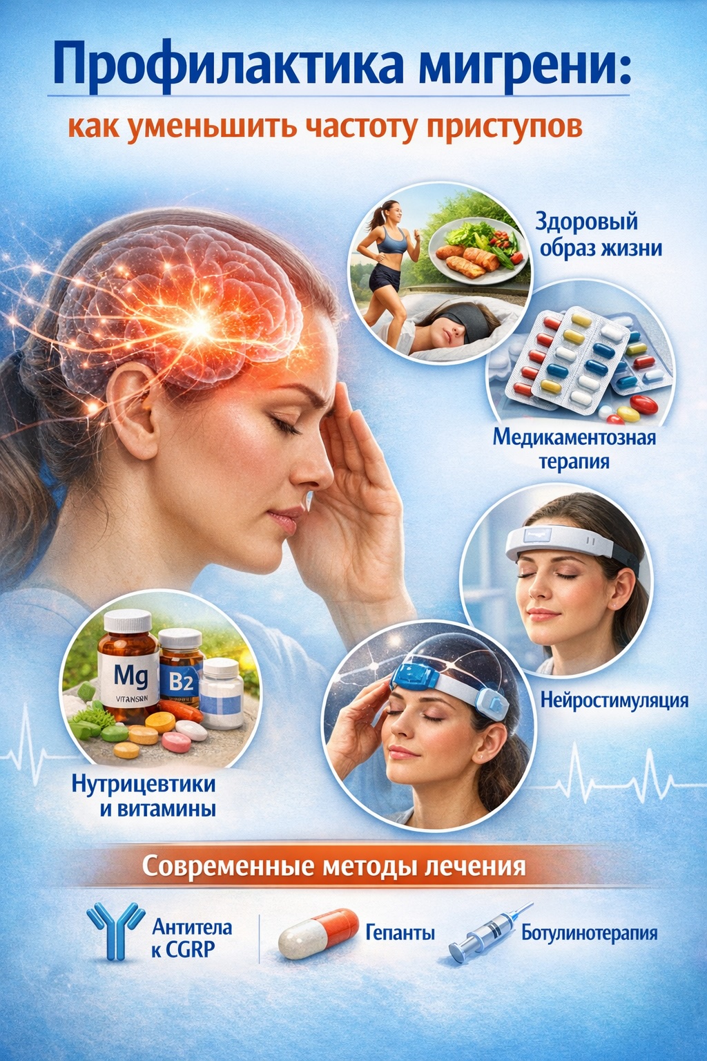 Профилактика мигрени